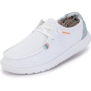 Hey Dude Women's Wendy Lace-Up Loafers Comfortable & Lightweight Ladies Shoes